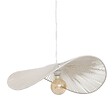 ATMOSPHERA - Suspension Adelia blanche D58cm - vignette