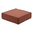 HESPERIDE - Coussin de sol Korai acajou 45x45cm - vignette