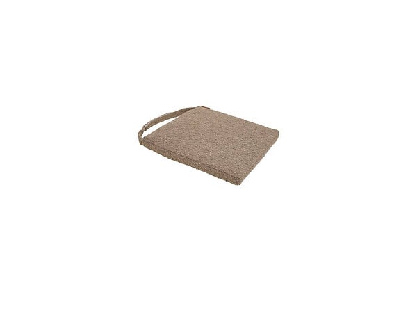 HESPERIDE - Galette de chaise Solfia Café - 40 x 40 cm - Hespéride - large