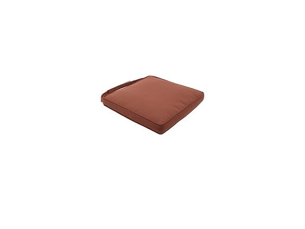 HESPERIDE - Galette de chaise de jardin 40 x 40 cm Acajou - Hespéride - large