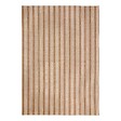 ATMOSPHERA - Tapis Groove 170x120cm rayé beige lin - vignette