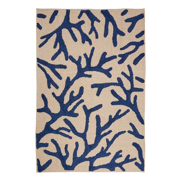 ATMOSPHERA - Tapis Oceania 120x170cm bleu - large