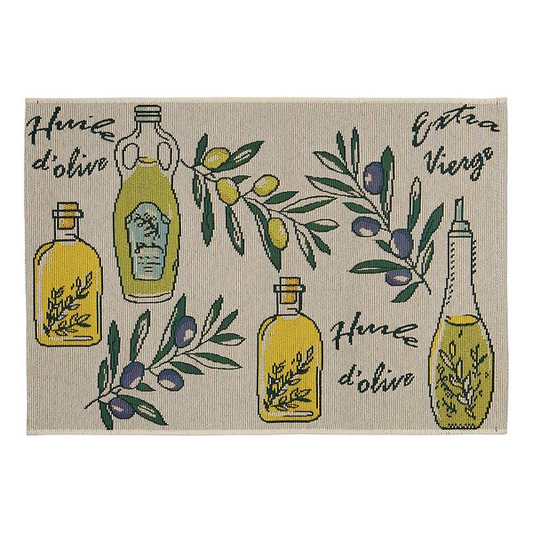 ATMOSPHERA - Tapis de cuisine Garrigue 90x60cm antidérapant - large