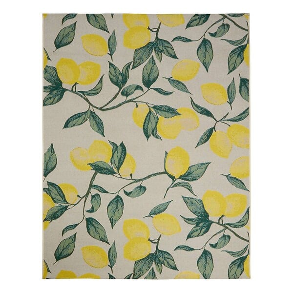 ATMOSPHERA - Tapis d'extérieur Kepa 300x200cm motif citrons - large