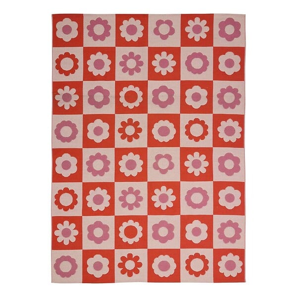 ATMOSPHERA - Tapis d'extérieur Cha Cha Pop 160x230cm rose - large