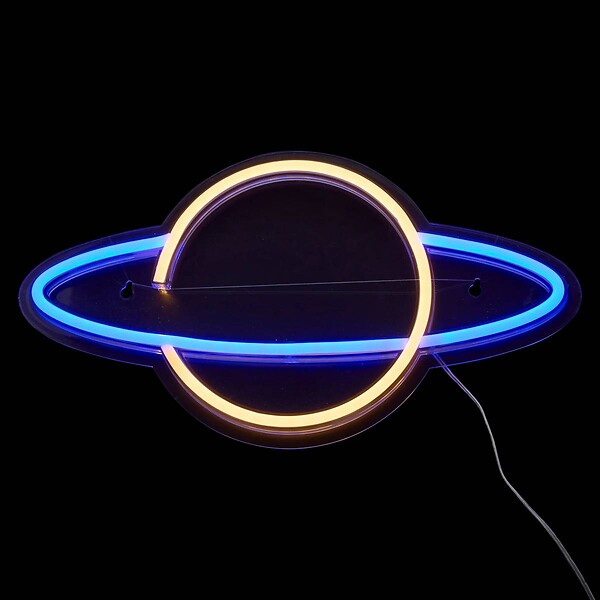 ATMOSPHERA - Néon LED Planet 36,2x19,9cm - large