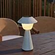 ATMOSPHERA - Lampe d'extérieur Damon H31,8cm bleu gris - vignette