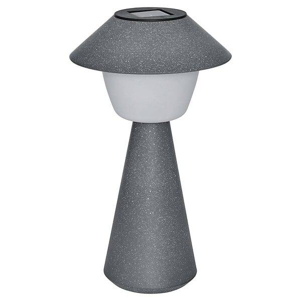 ATMOSPHERA - Lampe d'extérieur Damon H31,8cm bleu gris - large