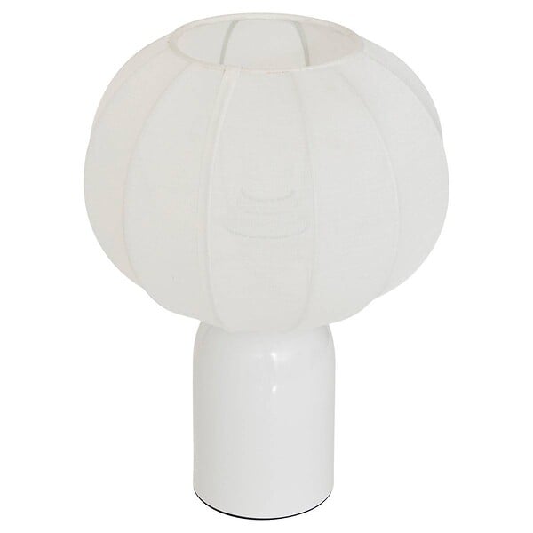 ATMOSPHERA - Lampe Tobie H33cm blanc - large