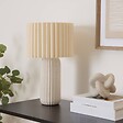 ATMOSPHERA - Lampe Kenan beige H43cm - vignette