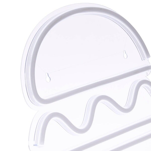 ATMOSPHERA - Néon LED Burger 30x30cm - large