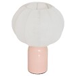 ATMOSPHERA - Lampe Tobie H33cm rose - vignette
