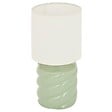 ATMOSPHERA - Lampe Noly H27cm vert céladon - vignette