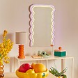ATMOSPHERA - Néon LED Miroir Wavy 60x38cm - vignette