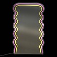 ATMOSPHERA - Néon LED Miroir Wavy 60x38cm - vignette
