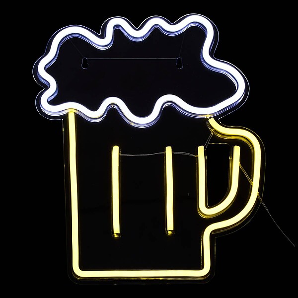 ATMOSPHERA - Néon LED Biere 29,2x35,5cm - large