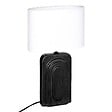 ATMOSPHERA - Lampe Monia H42cm noir - vignette