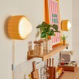 ATMOSPHERA - Applique Lotta D23cm jaune - vignette