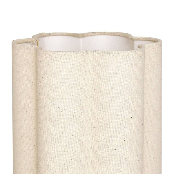 ATMOSPHERA - Lampe à poser Blanca beige lin - large