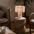 ATMOSPHERA - Lampe à poser Miria blanc - vignette