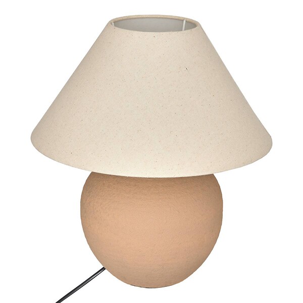 ATMOSPHERA - Lampe à poser Seiya terracotta - large