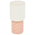 ATMOSPHERA - Lampe Noly H27cm peche - vignette