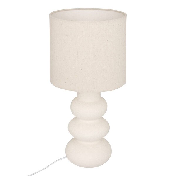 ATMOSPHERA - Lampe à poser Alitha beige H42cm - large