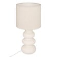 ATMOSPHERA - Lampe à poser Alitha beige H42cm - vignette