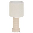 ATMOSPHERA - Lampe Vinas beige H33cm - vignette