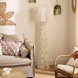 ATMOSPHERA - Lampadaire Adria blanc H145cm - vignette