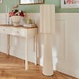 ATMOSPHERA - Lampadaire Blanca beige lin H124cm - vignette