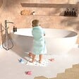 ATMOSPHERA - Tapis de Salle de Bain Orta en Diatomite 45x35cm Imprimé Animaux Marins - vignette