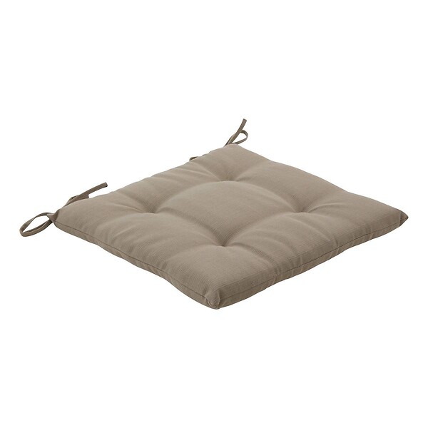 HESPERIDE - Galette de chaise Korai café 40x40cm - large