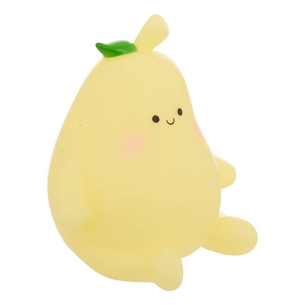 ATMOSPHERA - Veilleuse Poire Enfant Fraci Jaune 9,9x9,5x8,8 cm - large