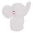 ATMOSPHERA - Veilleuse Elephant Enfant Softy Blanc 14.5x13x10,5 cm - vignette