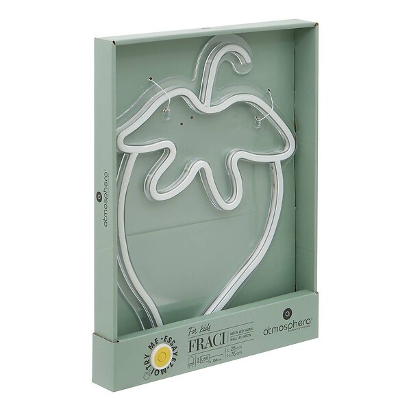 ATMOSPHERA - Néon LED Fraise Fraci 25x1,5x35cm - large
