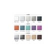 ALDES - Plaque design pour la grille  fixe ColorLINE D80 ou D125 mm  Bois blanc - vignette