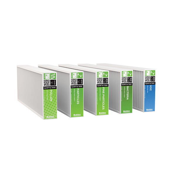 ALDES - VMC double flux Aldes avec purification d'air InspirAIR® Top 300 - Premium - Connecté - 331 m3 /h - 39.9dB - large