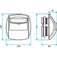 ALDES - Bouche autoréglable Bap'Si Aldes - Habitat Standard - ø125mm - 30 m³/h - vignette