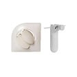 ALDES - Kit insufflation bouche Bio 125mm Aldes - Pour conduit Optiflex Ø 75mm - Blanc - vignette
