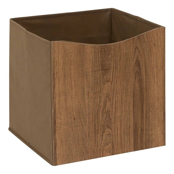 5 FIVE SIMPLY SMART - Boîte Mix'n Modul 31x31cm effet bois - large