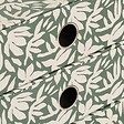 5 FIVE SIMPLY SMART - Tour rangement 3 tiroirs Florea motif fleuri vert laurier - vignette