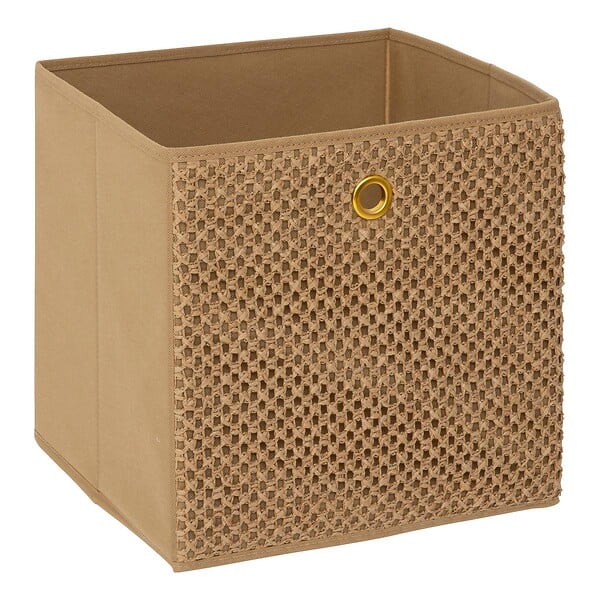 5 FIVE SIMPLY SMART - Boîte de rangement Mix'n modul 31x31cm marron - large
