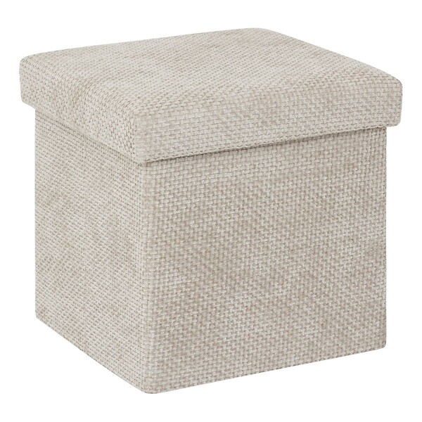 5 FIVE SIMPLY SMART - Pouf Mix'n Modul 31x31cm beige - large