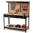 PROWELTEK - Etabli d'atelier Panneau porte outils perforé 120x60 xH150cm Etagère + Grand Tiroir de rangement PROWELTEK - vignette