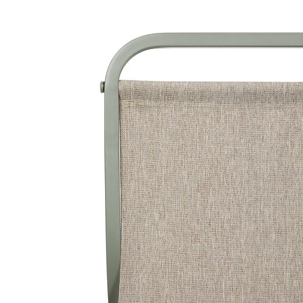 HESPERIDE - Fauteuil à bascule Felinio vert laurier - large