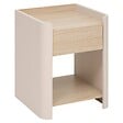 5 FIVE SIMPLY SMART - Table de chevet Roundy ivoire - vignette