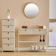 5 FIVE SIMPLY SMART - Rangement haut Tissa beige 5 tiroirs - vignette