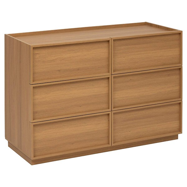 5 FIVE SIMPLY SMART - Commode Framy 6 tirois bois foncé - large
