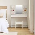 5 FIVE SIMPLY SMART - Coiffeuse Dolo blanc - vignette